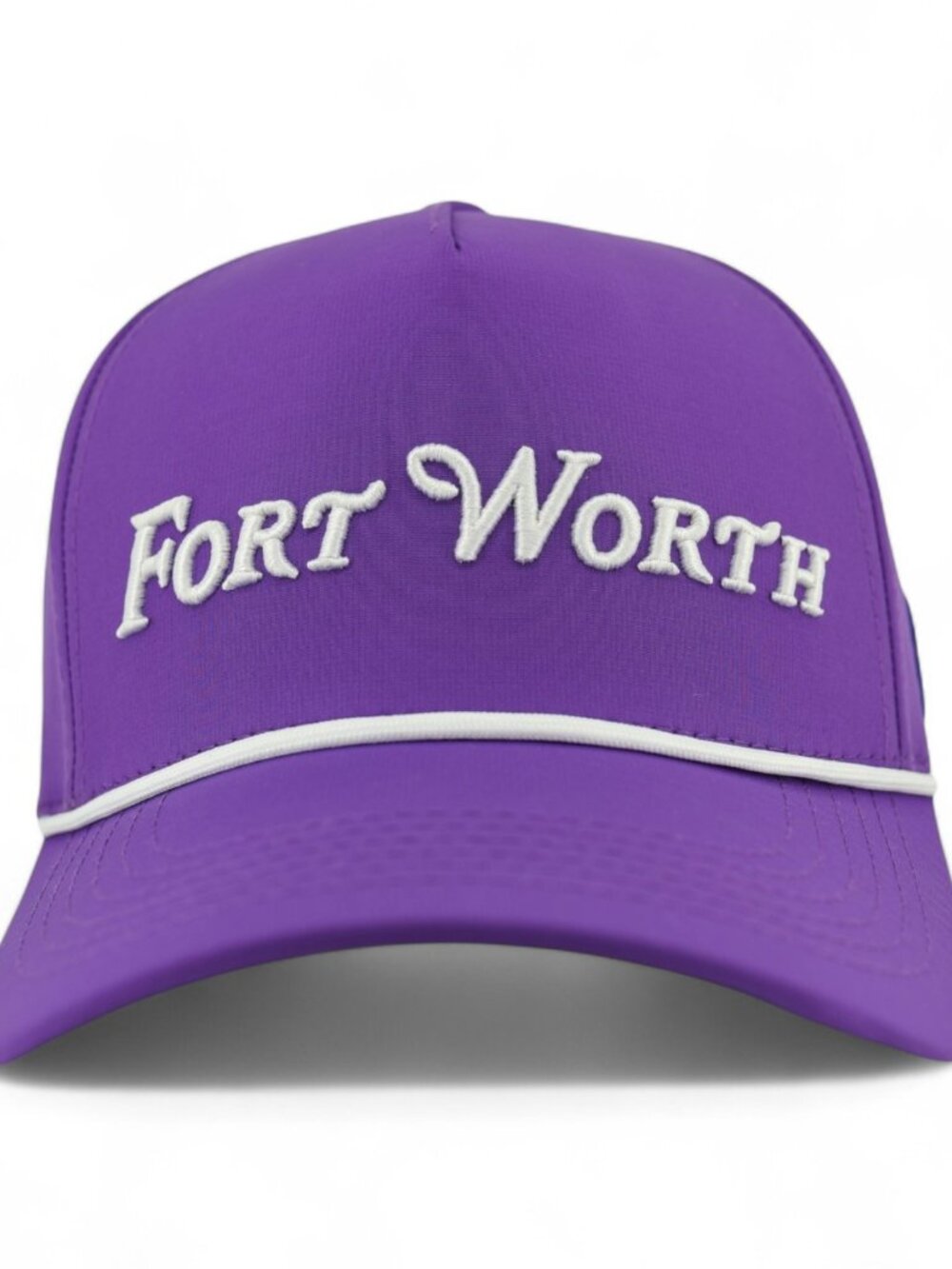 Fort Worth Performance Rope Hat - Purple/White